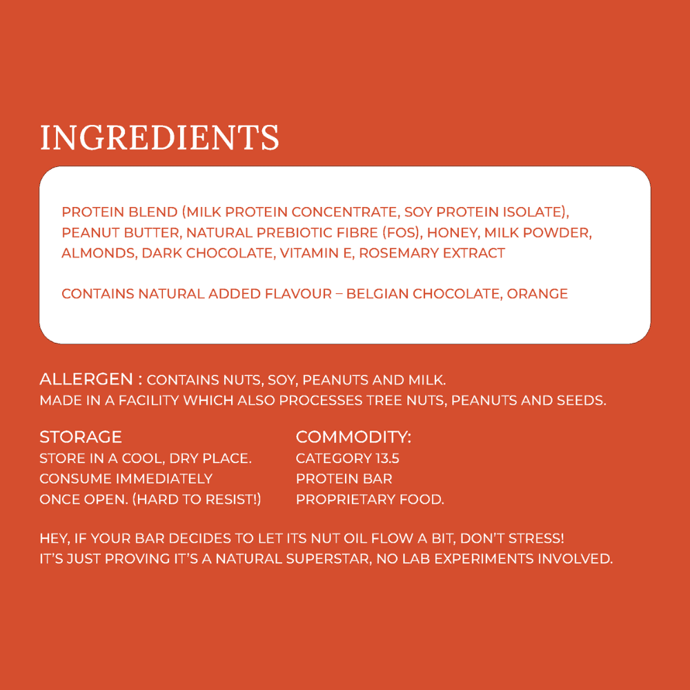 Choco Orange Dream 20g Protein Bar