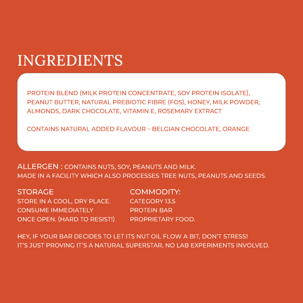 Choco Orange Dream 20g Protein Bar