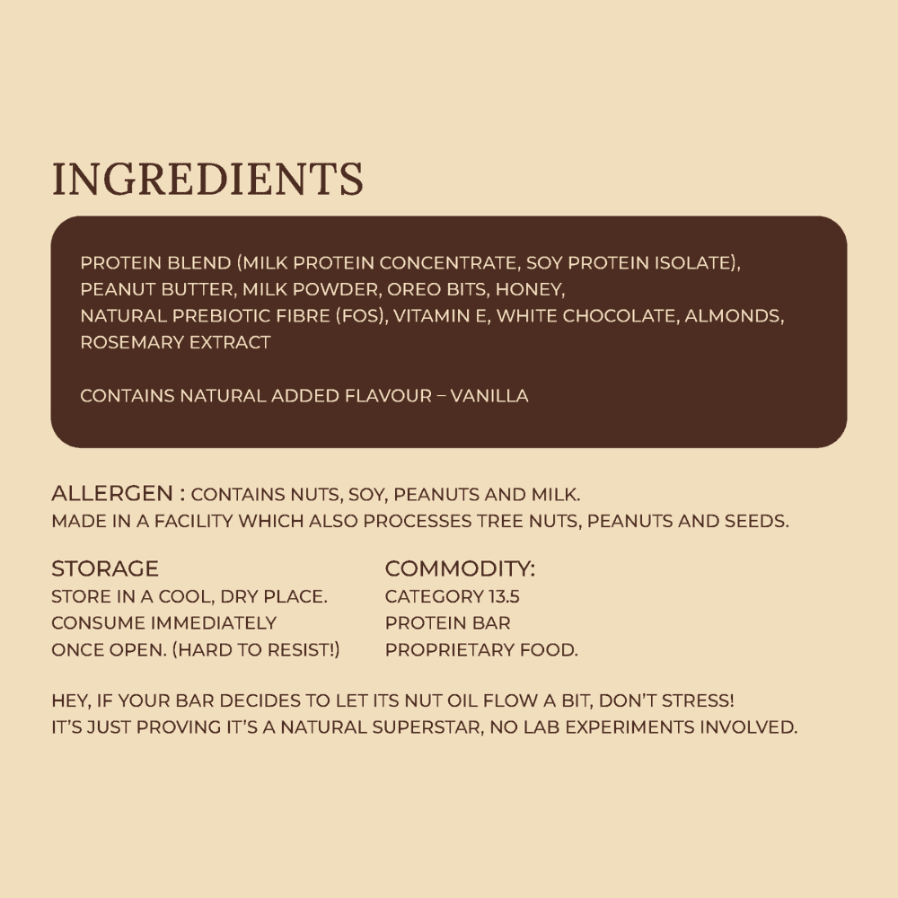 Cookie Crunch Delight 20g Protein Bar