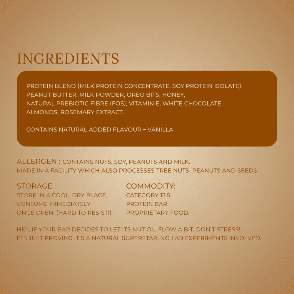 Cookie Crunch Delight 10g Protein Bar