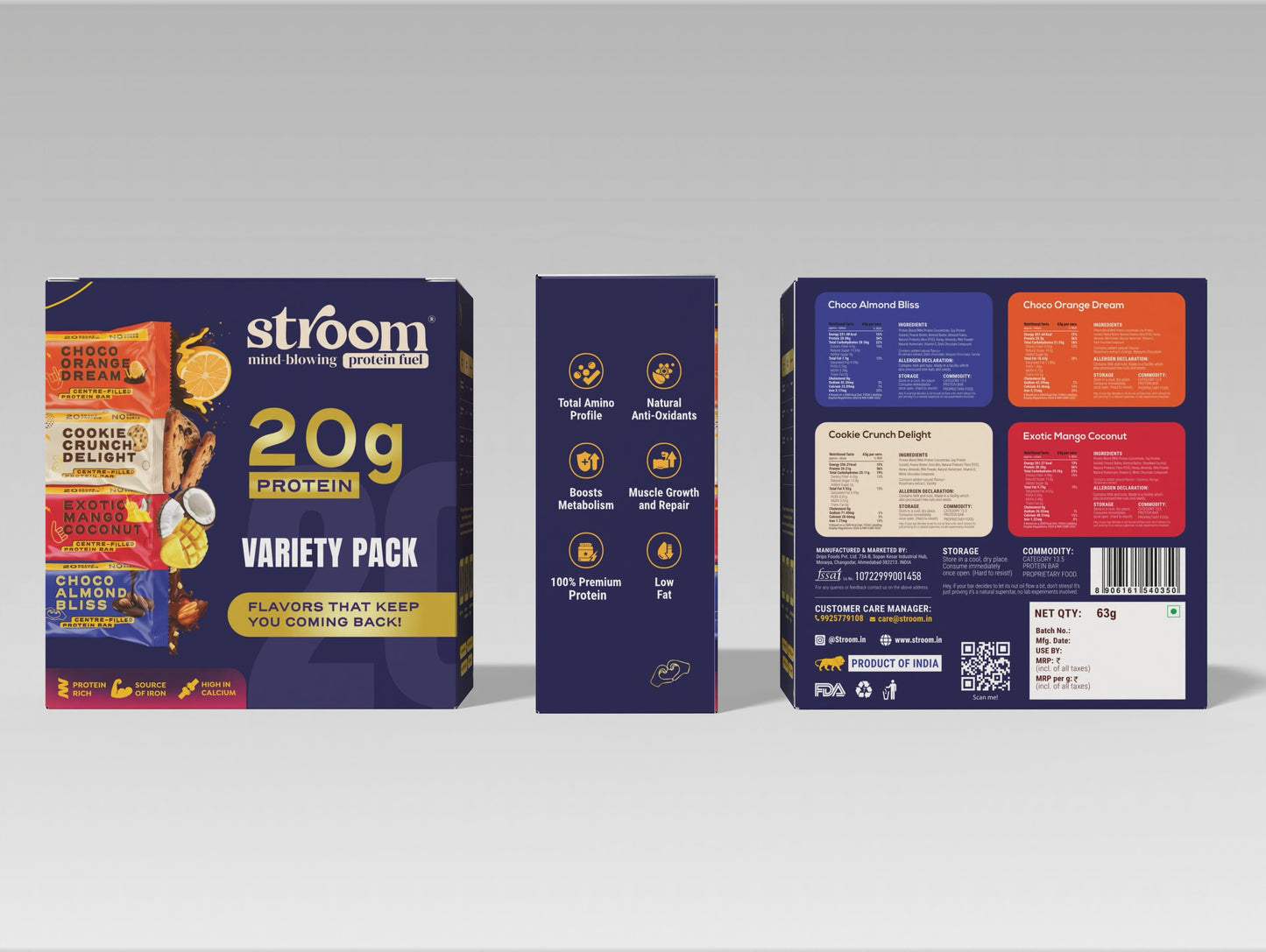 Protein Bar 20G Assorted Box