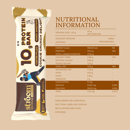 Cookie Crunch Delight 10g Protein Bar