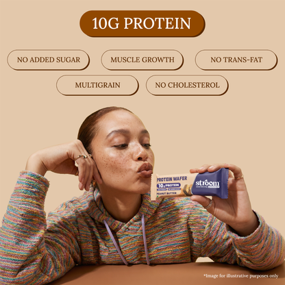 Peanut Butter 10g Protein Wafer Bar
