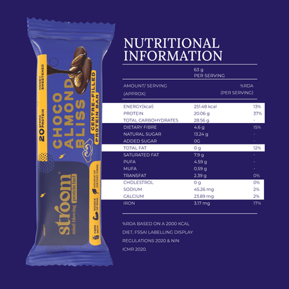 Choco Almond Bliss 20g Protein Bar