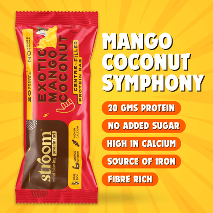 Exotic Mango Coconut - 20g protein Bar