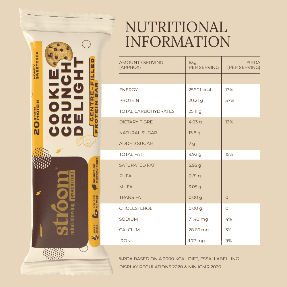 Cookie Crunch Delight 20g Protein Bar