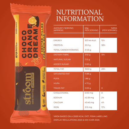 Choco Orange Dream 20g Protein Bar