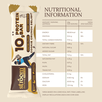 Cookie Crunch Delight 10g Protein Bar