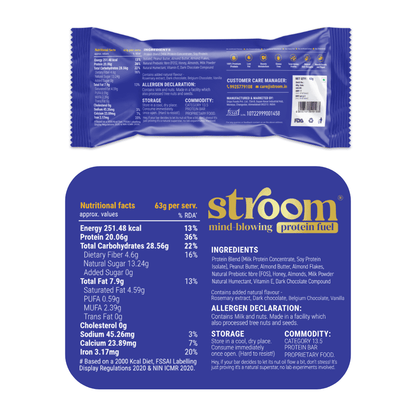 Choco Almond Bliss 20g protein Bar