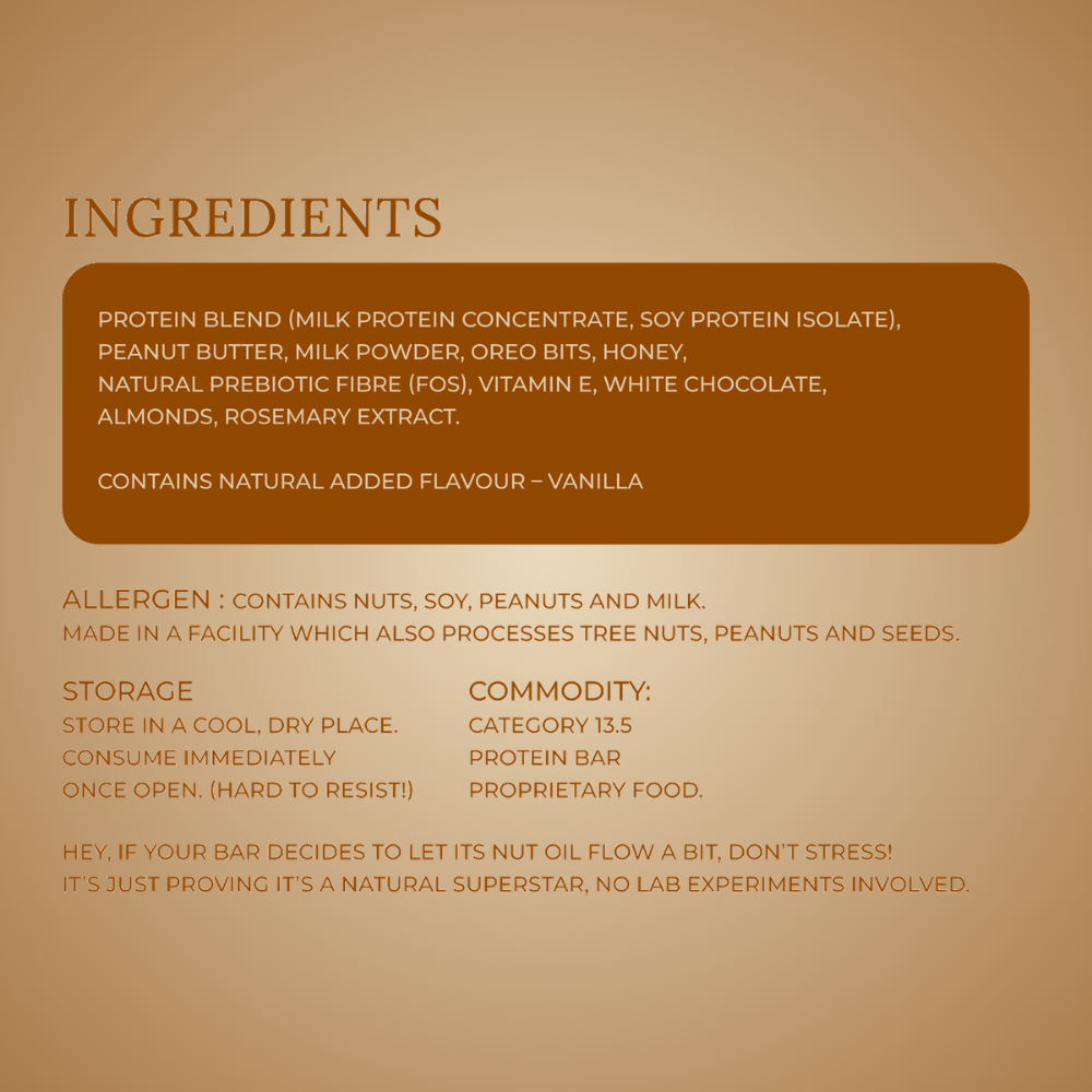 Cookie Crunch Delight 10g Protein Bar